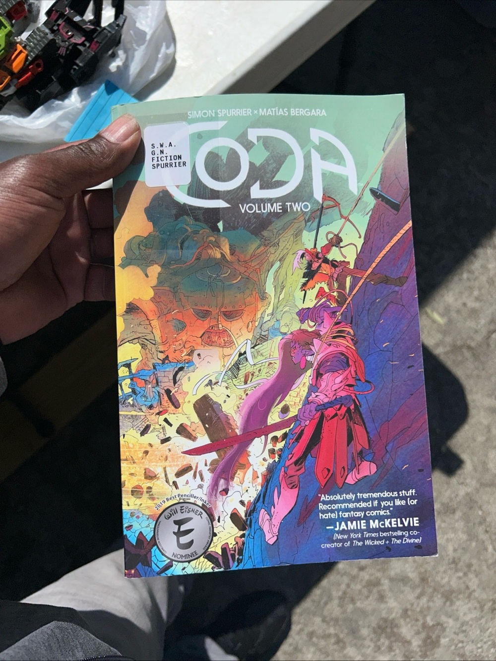 Odda Volume Two Graphic Novel - Multicolor